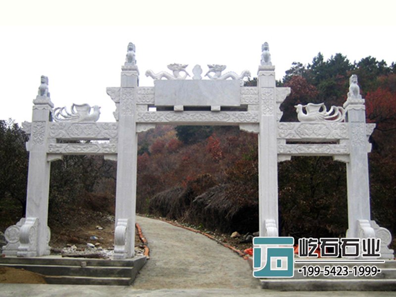 漢白玉牌坊